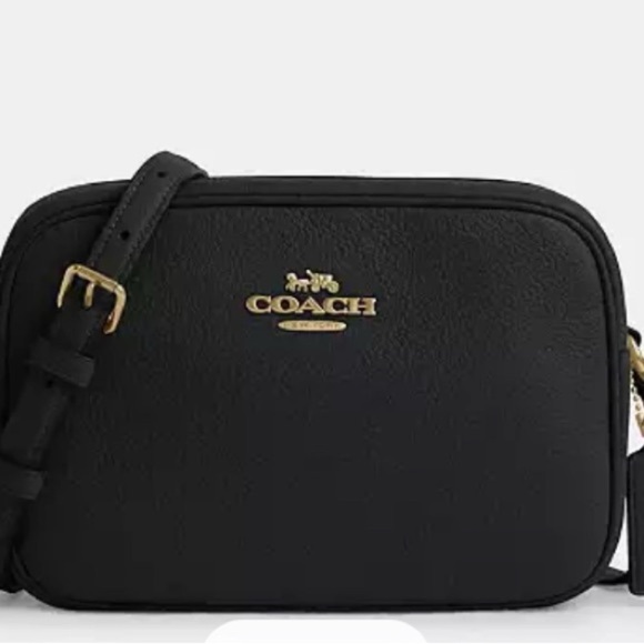 Coach Black Camera Crossbody Bag - Picture 1 of 11